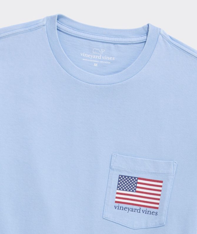 Drift Dye Beer Pong Flag Short-Sleeve Pocket TeeDrift Dye Beer Pong Flag Short-Sleeve Pocket Tee - Image 4
