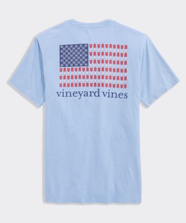 Drift Dye Beer Pong Flag Short-Sleeve Pocket TeeDrift Dye Beer Pong Flag Short-Sleeve Pocket Tee