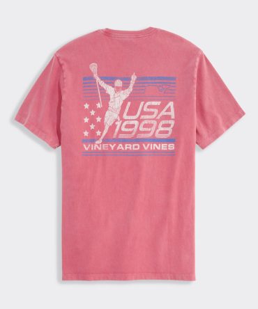 Drift Dye USA Lacrosse Short-Sleeve Pocket TeeDrift Dye USA Lacrosse Short-Sleeve Pocket Tee