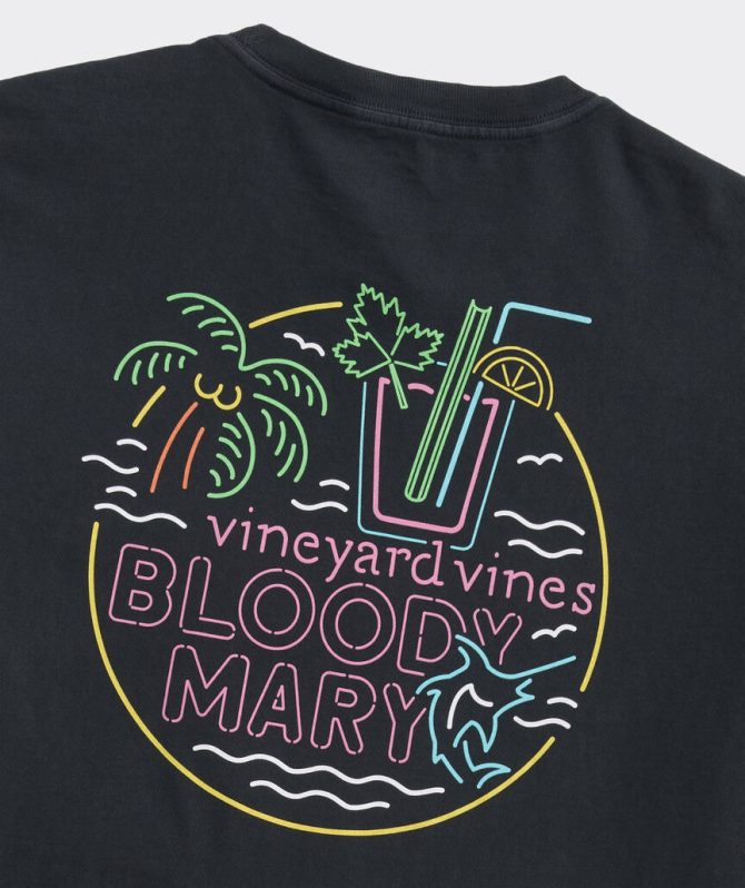 Drift Dye Neon Sign Vacay Mode Short-Sleeve Pocket TeeDrift Dye Neon Sign Vacay Mode Short-Sleeve Pocket Tee - Image 2