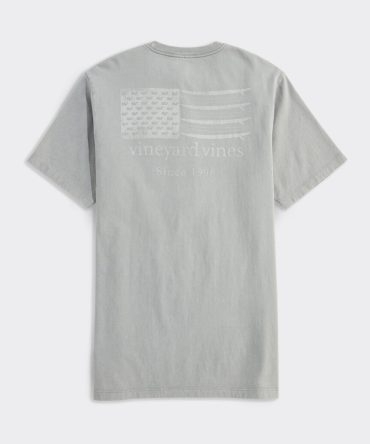 Drift Dye Tonal Flag Short-Sleeve Pocket TeeDrift Dye Tonal Flag Short-Sleeve Pocket Tee