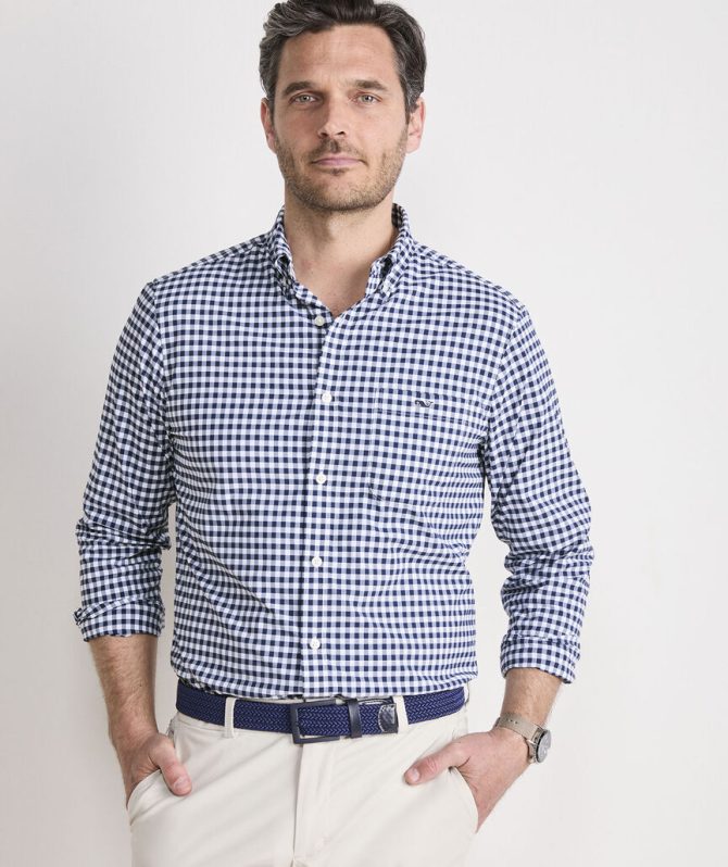 Mainsail Gingham Featherweight Performance ShirtMainsail Gingham Featherweight Performance Shirt