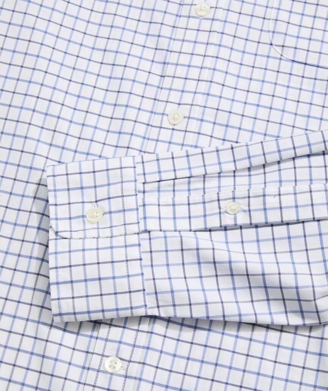 Moorings Tattersall Performance Cotton ShirtMoorings Tattersall Performance Cotton Shirt - Image 5