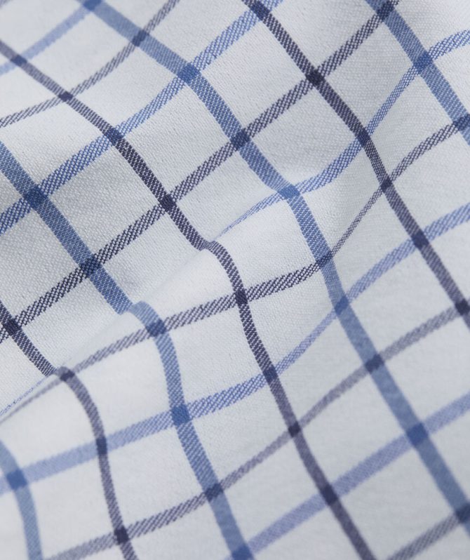 Moorings Tattersall Performance Cotton ShirtMoorings Tattersall Performance Cotton Shirt - Image 2