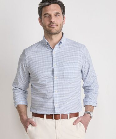 Calabash Check Performance Cotton ShirtCalabash Check Performance Cotton Shirt