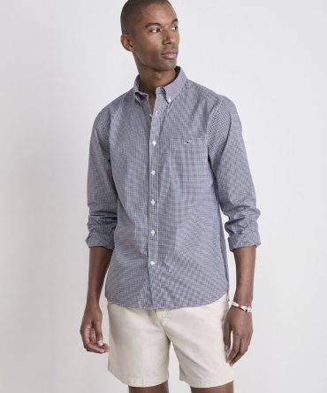 Anegada Gingham Perfect Wash Poplin ShirtAnegada Gingham Perfect Wash Poplin Shirt