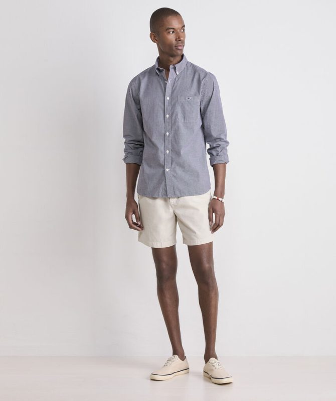Anegada Gingham Perfect Wash Poplin ShirtAnegada Gingham Perfect Wash Poplin Shirt - Image 5