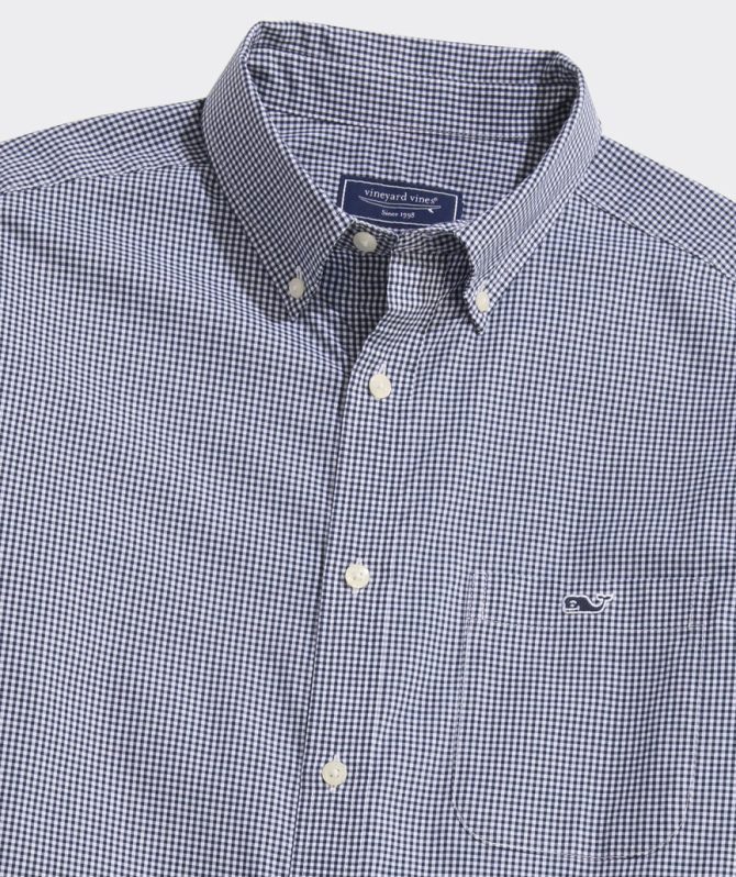 Anegada Gingham Perfect Wash Poplin ShirtAnegada Gingham Perfect Wash Poplin Shirt - Image 7