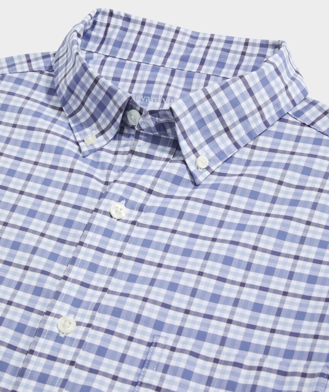 Bellamy Plaid Performance Cotton ShirtBellamy Plaid Performance Cotton Shirt - Image 7