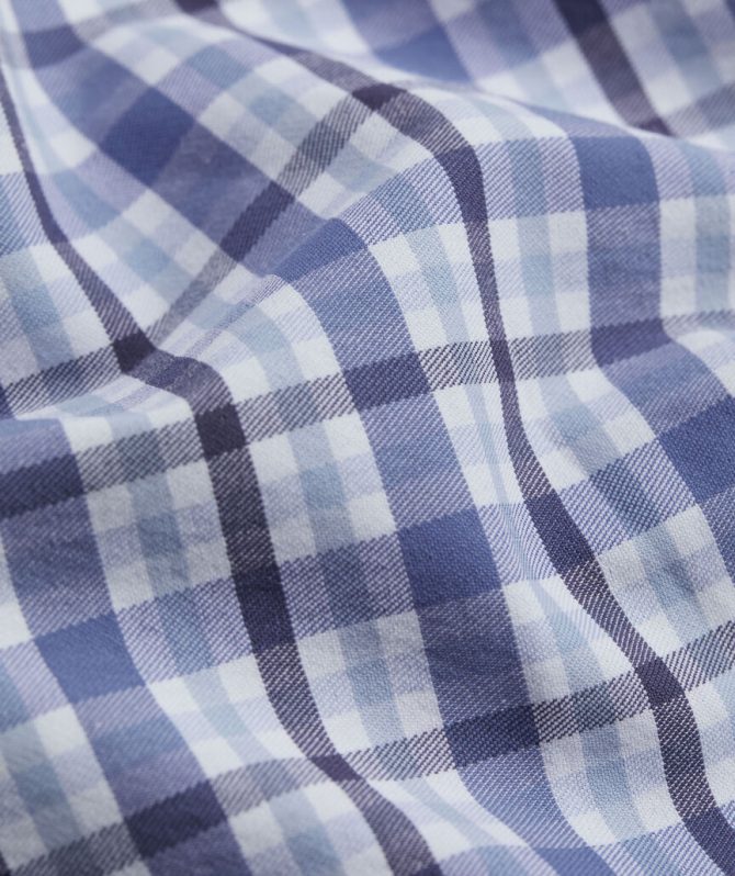 Bellamy Plaid Performance Cotton ShirtBellamy Plaid Performance Cotton Shirt - Image 3