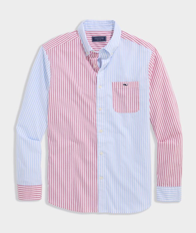 Seabird Stripe Perfect Wash Poplin Party ShirtSeabird Stripe Perfect Wash Poplin Party Shirt - Image 5