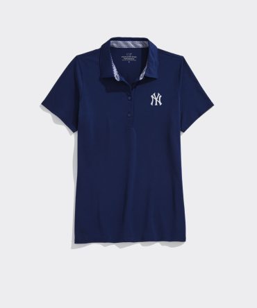 Women's New York Yankees Pique PoloWomen's New York Yankees Pique Polo