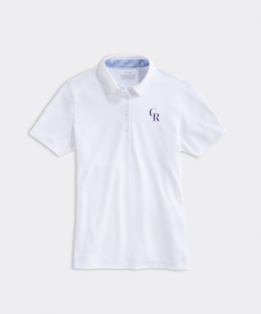 Women's Colorado Rockies Pique PoloWomen's Colorado Rockies Pique Polo