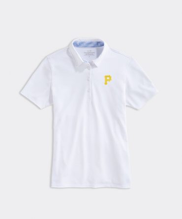 Women's Pittsburgh Pirates Pique PoloWomen's Pittsburgh Pirates Pique Polo