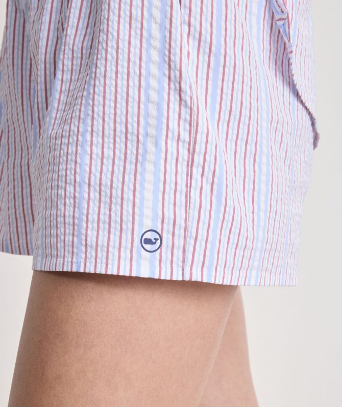 Harbor Seersucker Seaside ShortsHarbor Seersucker Seaside Shorts - Image 3