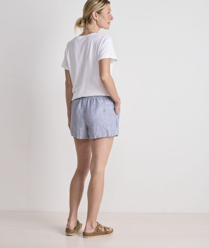 Linen Pull-On ShortsLinen Pull-On Shorts - Image 6