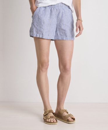 Linen Pull-On ShortsLinen Pull-On Shorts