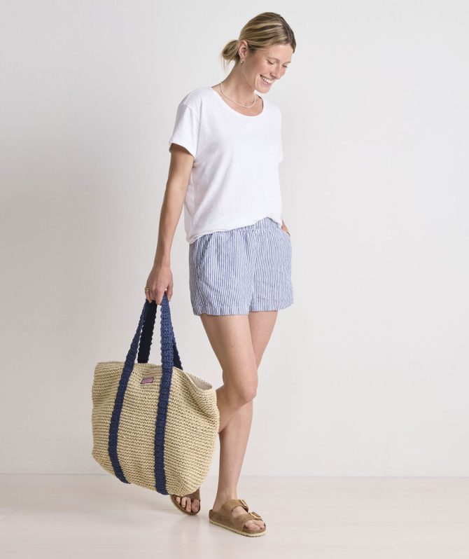 Linen Pull-On ShortsLinen Pull-On Shorts - Image 3