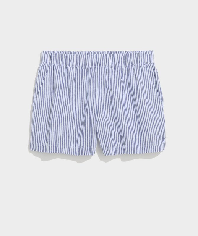Linen Pull-On ShortsLinen Pull-On Shorts - Image 2