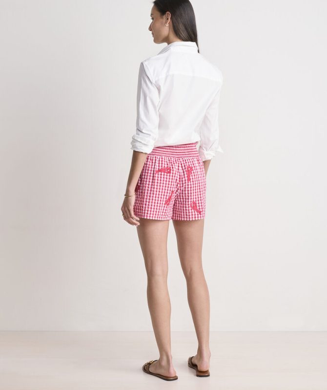 Nori Lobster Smocked ShortsNori Lobster Smocked Shorts - Image 6