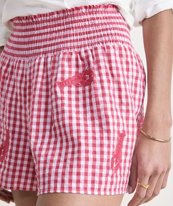 Nori Lobster Smocked ShortsNori Lobster Smocked Shorts - Image 4