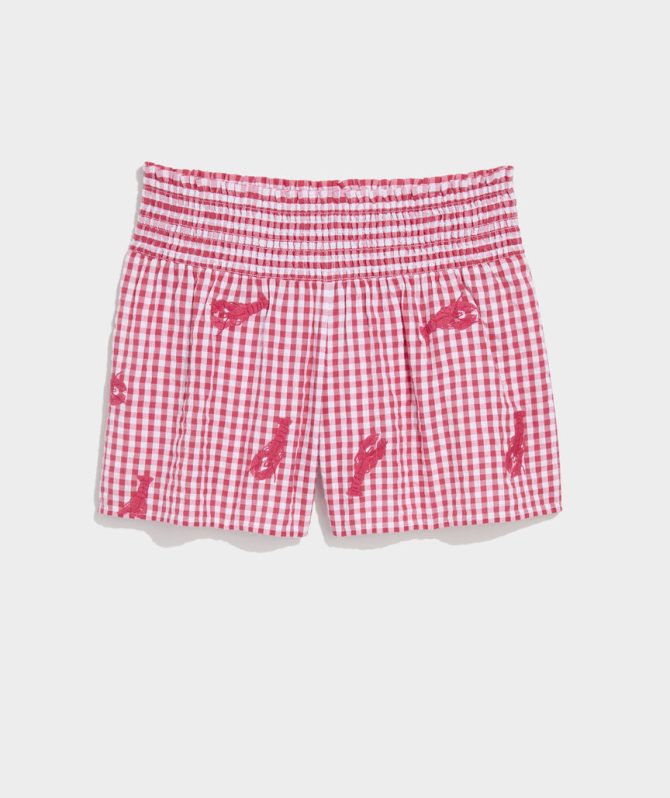 Nori Lobster Smocked ShortsNori Lobster Smocked Shorts - Image 2
