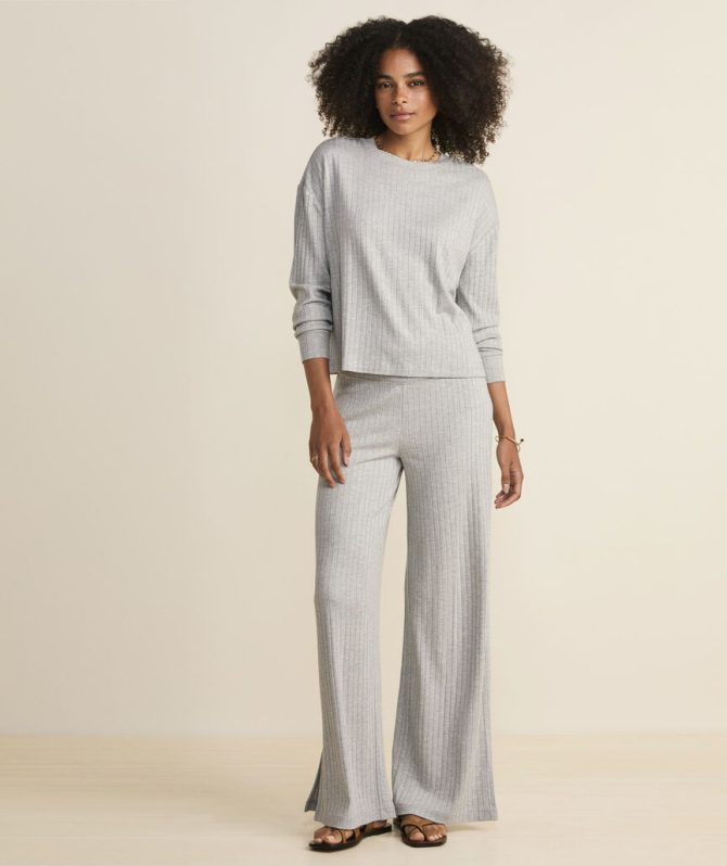 Ribbed Dreamcloth® CrewneckRibbed Dreamcloth® Crewneck - Image 3