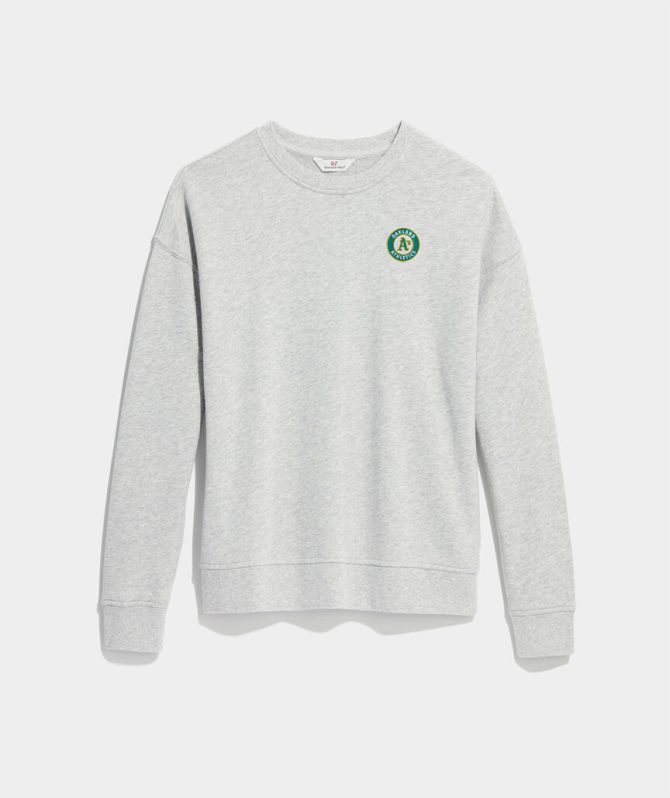 Women's Oakland Athletics CrewneckWomen's Oakland Athletics Crewneck - Image 2