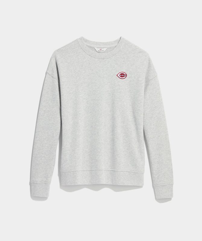 Women's Cincinnati Reds CrewneckWomen's Cincinnati Reds Crewneck - Image 2
