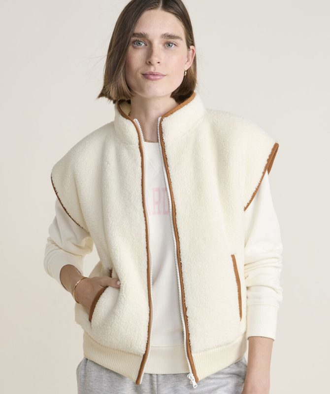 Teddy Fleece Full-Zip VestTeddy Fleece Full-Zip Vest