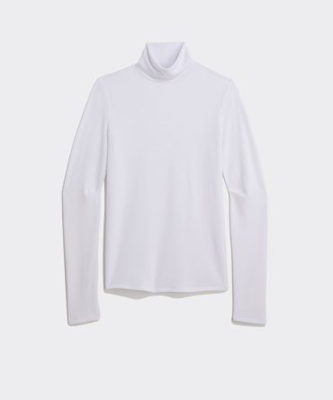 Luxe Pique TurtleneckLuxe Pique Turtleneck