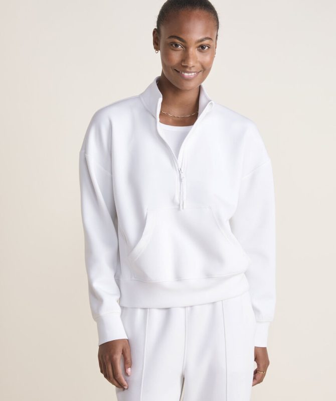 Silky Scuba Oversized Quarter ZipSilky Scuba Oversized Quarter Zip