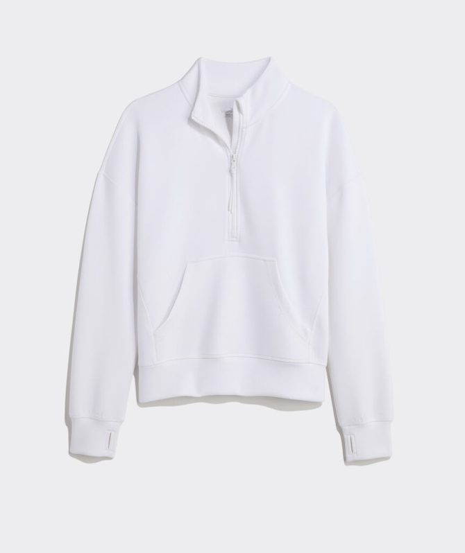 Silky Scuba Oversized Quarter ZipSilky Scuba Oversized Quarter Zip - Image 2