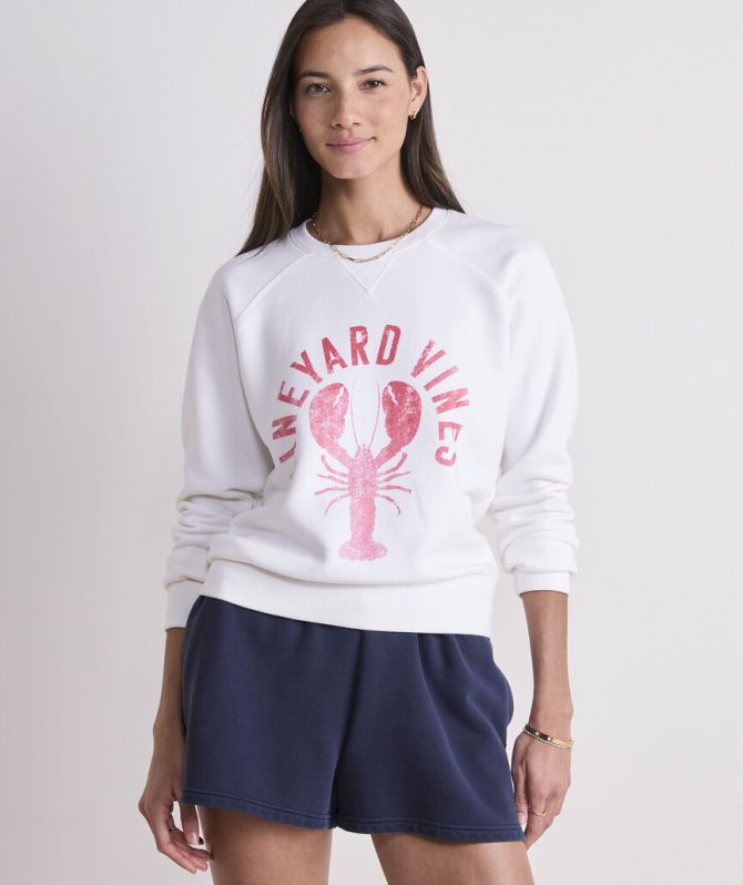 Lobster Surf Terry SweatshirtLobster Surf Terry Sweatshirt