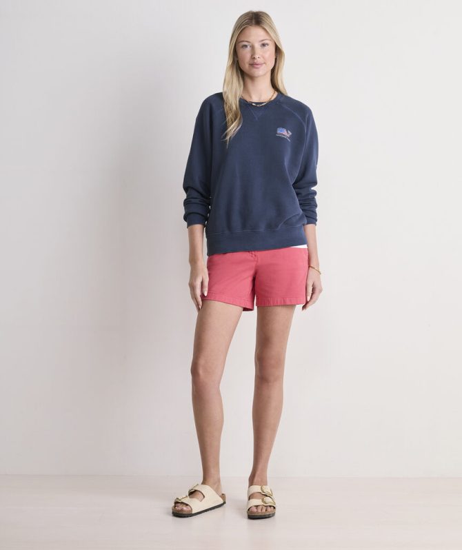 Americana Whale Surf Terry SweatshirtAmericana Whale Surf Terry Sweatshirt - Image 3