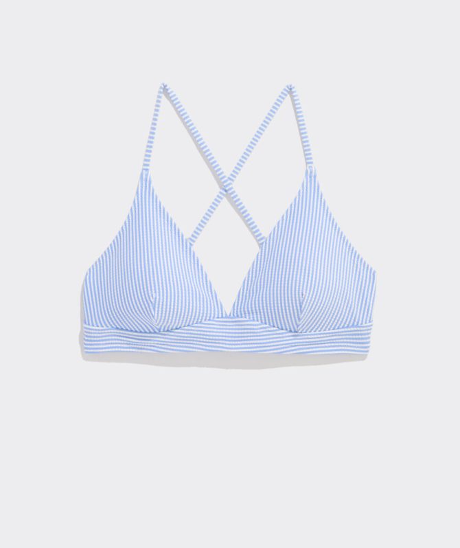 Sconset Seersucker Bikini TopSconset Seersucker Bikini Top - Image 2