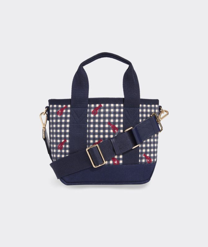 Lobster Embroidered Heritage Mini ToteLobster Embroidered Heritage Mini Tote - Image 4