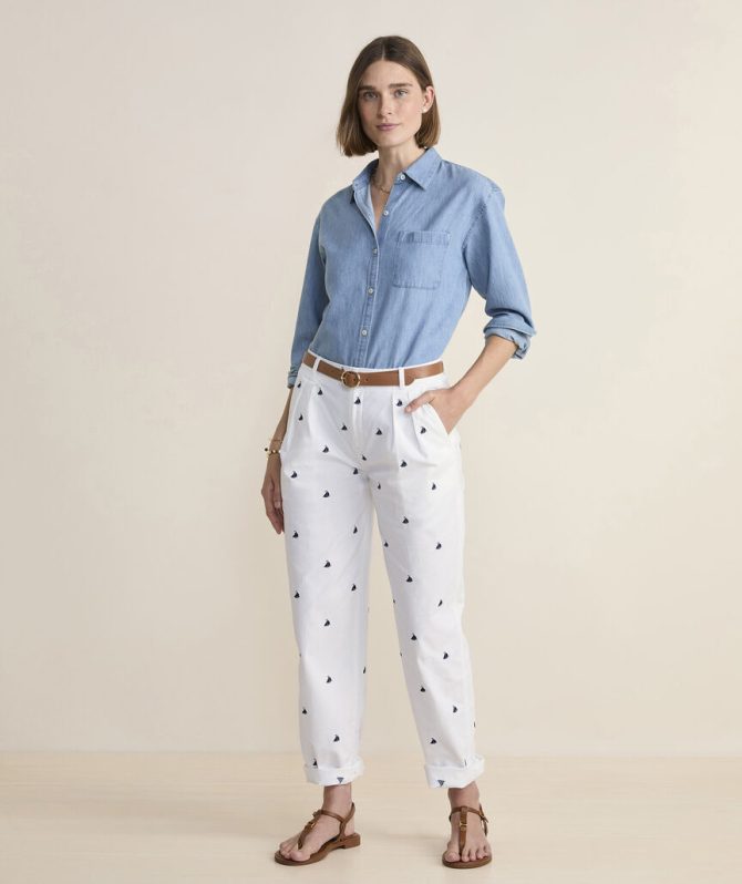 Embroidered Relaxed ChinoEmbroidered Relaxed Chino - Image 3