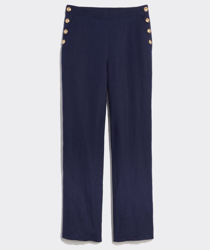 Linen Sailor PantsLinen Sailor Pants - Image 3