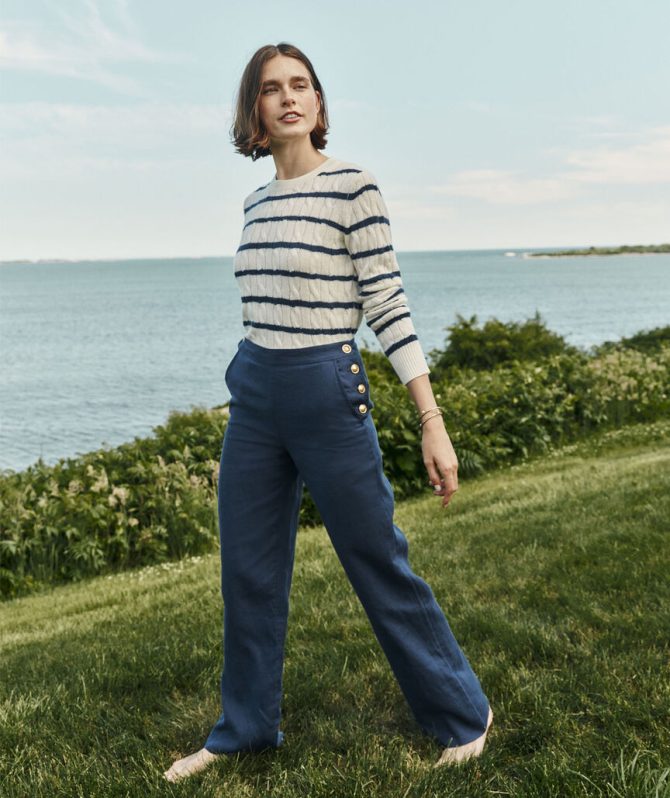 Linen Sailor PantsLinen Sailor Pants - Image 2