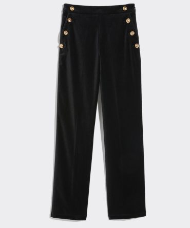 Stretch Velvet Sailor PantStretch Velvet Sailor Pant