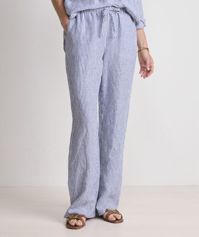 Tie-Waist Linen PantsTie-Waist Linen Pants
