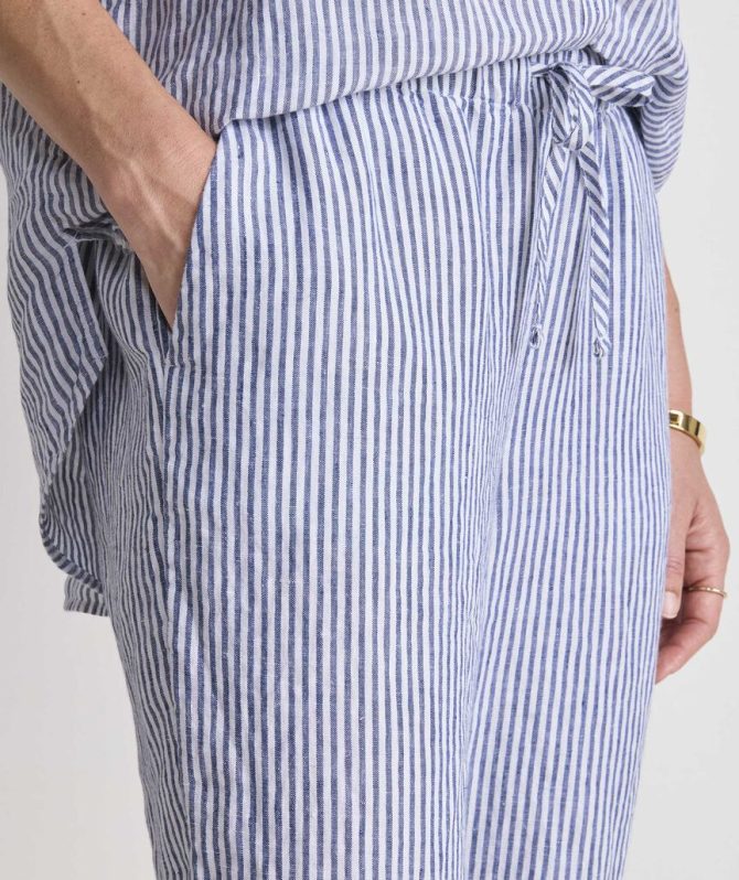 Tie-Waist Linen PantsTie-Waist Linen Pants - Image 4