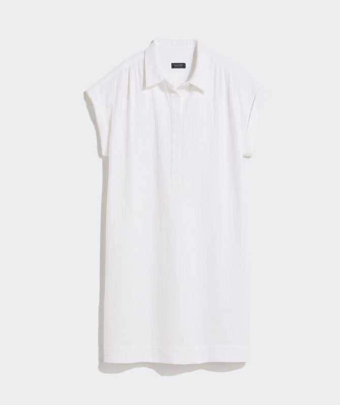 Margo Double Gauze ShirtdressMargo Double Gauze Shirtdress - Image 2