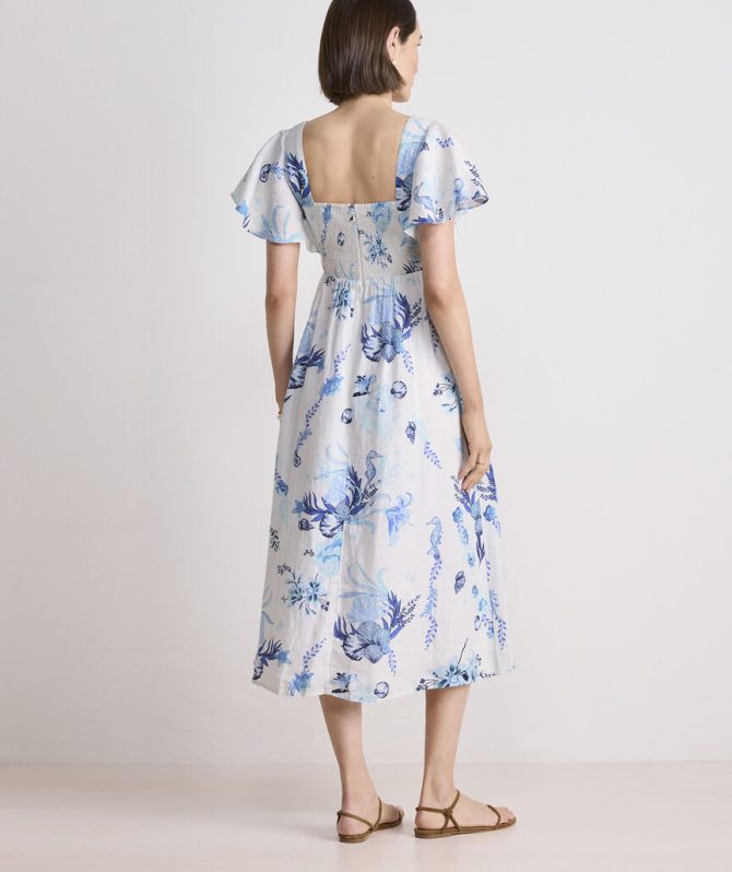 Lindsey Linen DressLindsey Linen Dress - Image 4