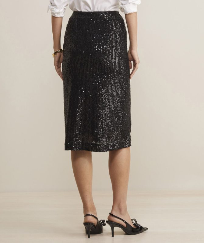 Sequin Midi SkirtSequin Midi Skirt - Image 6
