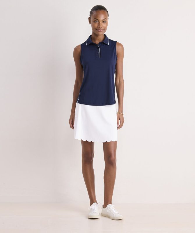 Performance A-Line Scallop SkortPerformance A-Line Scallop Skort - Image 3