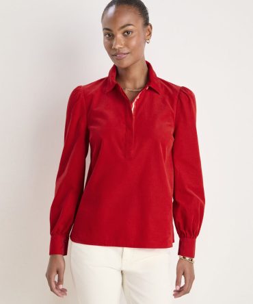 Corduroy Popover ShirtCorduroy Popover Shirt