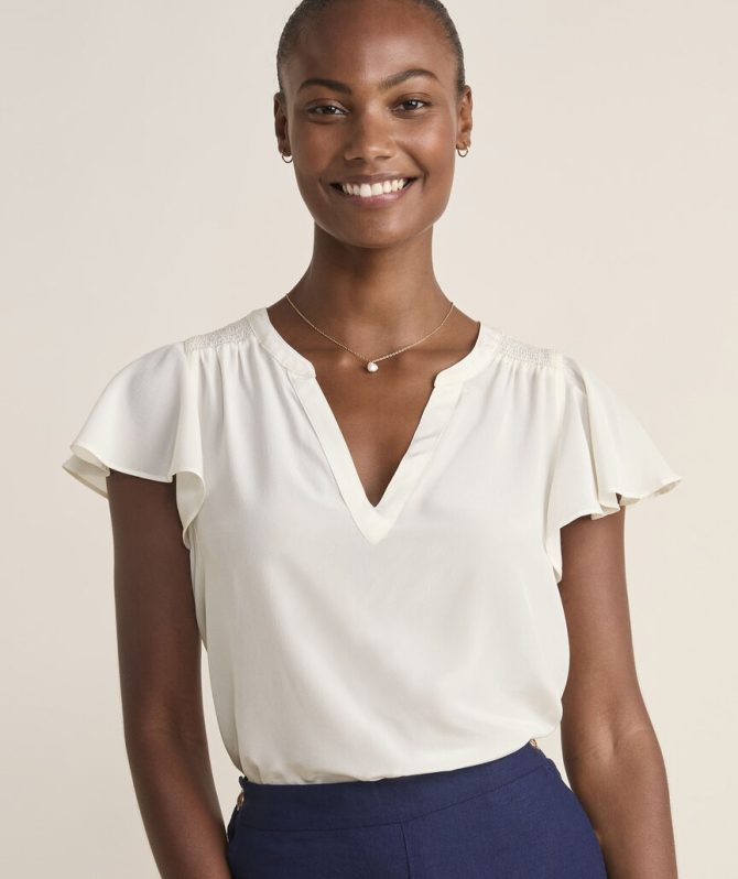 Flutter Sleeve BlouseFlutter Sleeve Blouse