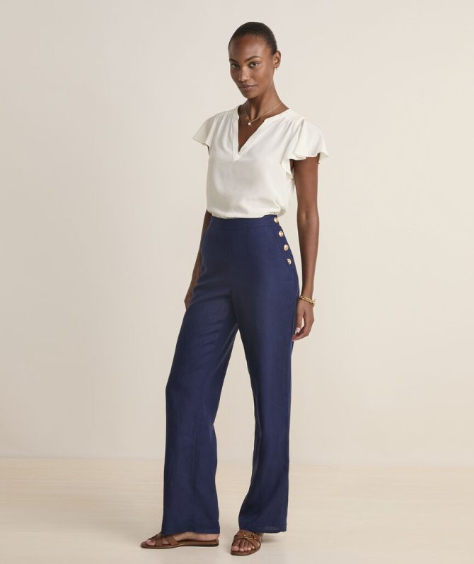 Flutter Sleeve BlouseFlutter Sleeve Blouse - Image 3